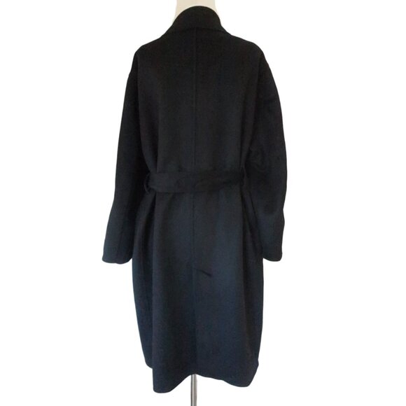 J W ANDERSON x UNIQLO dbl faced belted coat sz L NWT $180 - Picture 3 of 8